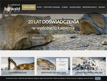 Tablet Screenshot of barwald.pl
